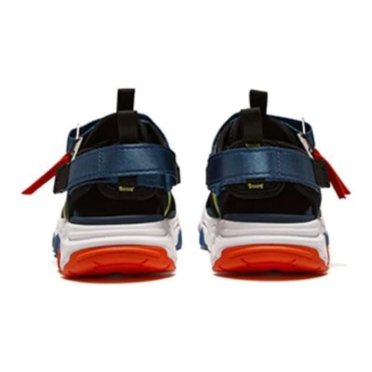 Sandalias de estilo de vida «Negro, Blanco, Azul»
