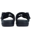 Sandalias Lucia «Negro y verde azulado»