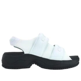 Sandalias Puff «Blanco Negro»