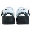 Sandalias Puff «Blanco Negro»