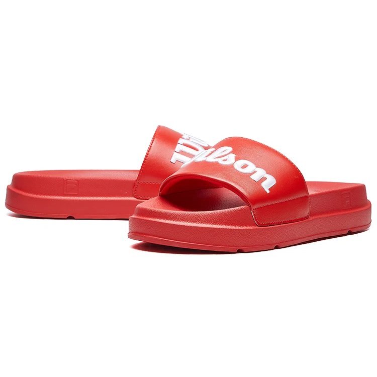Sandalias Wilson X Fila de la serie Fht, color rojo