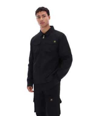 Sobrecamiseta negra con cremallera de Kasa