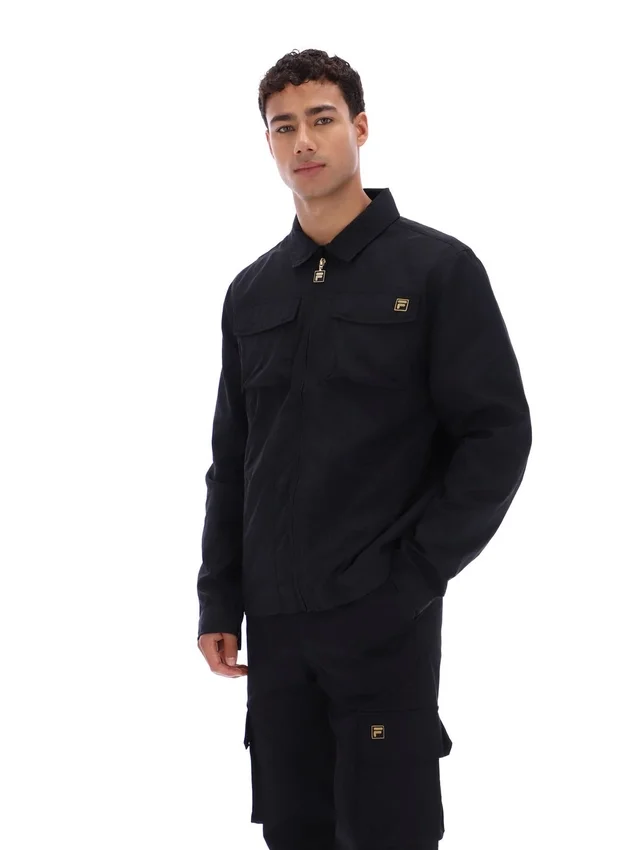 Sobrecamiseta negra con cremallera de Kasa