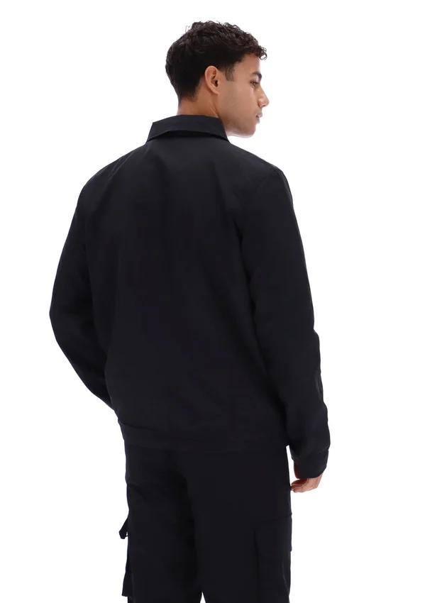 Sobrecamiseta negra con cremallera de Kasa