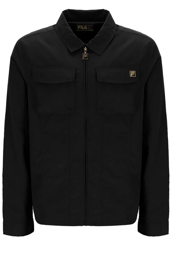 Sobrecamiseta negra con cremallera de Kasa