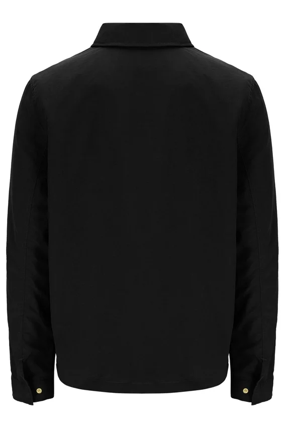 Sobrecamiseta negra con cremallera de Kasa