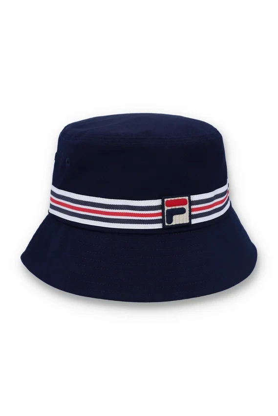 Sombrero de pescador azul con rayas Heritage