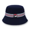 Sombrero de pescador azul con rayas Heritage