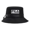 Sombrero de pescador casual con logotipo de Fila x White Mountaineering «Negro y blanco»