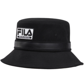 Sombrero de pescador casual con logotipo de Fila x White Mountaineering «Negro y blanco»