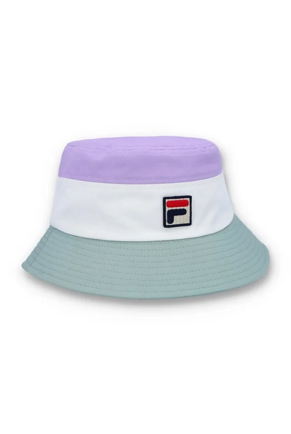 Sombrero tipo bucket Marco tricolor en tonos pastel