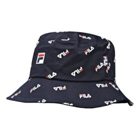 Sombrero tipo cubo con logo completo «Negro»