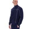 Sudadera Armando de Fila en azul marino con ribetes en contraste en la parte delantera y trasera de la chaqueta de chándal