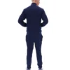 Sudadera Armando de Fila en azul marino con ribetes en contraste en la parte delantera y trasera de la chaqueta de chándal