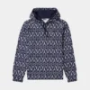 Sudadera con capucha azul medianoche