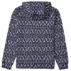 Sudadera con capucha azul medianoche