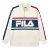 Sudadera con capucha casual y elegante con logotipo «Blanco Multicolor»