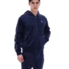 Sudadera con capucha Fila Italo Velour azul marino