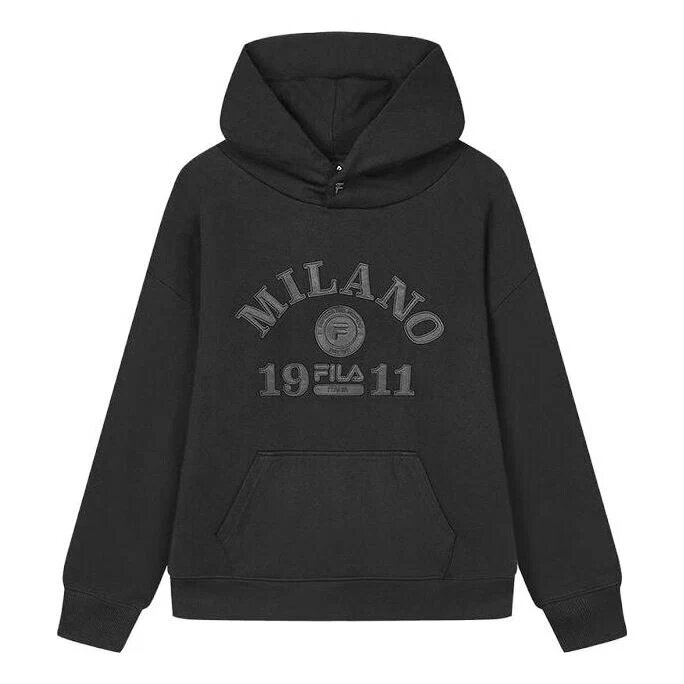 Sudadera con capucha Milano «Negro»