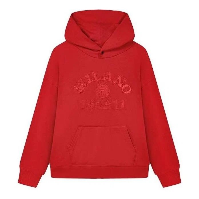 Sudadera con capucha Milano «Rojo»