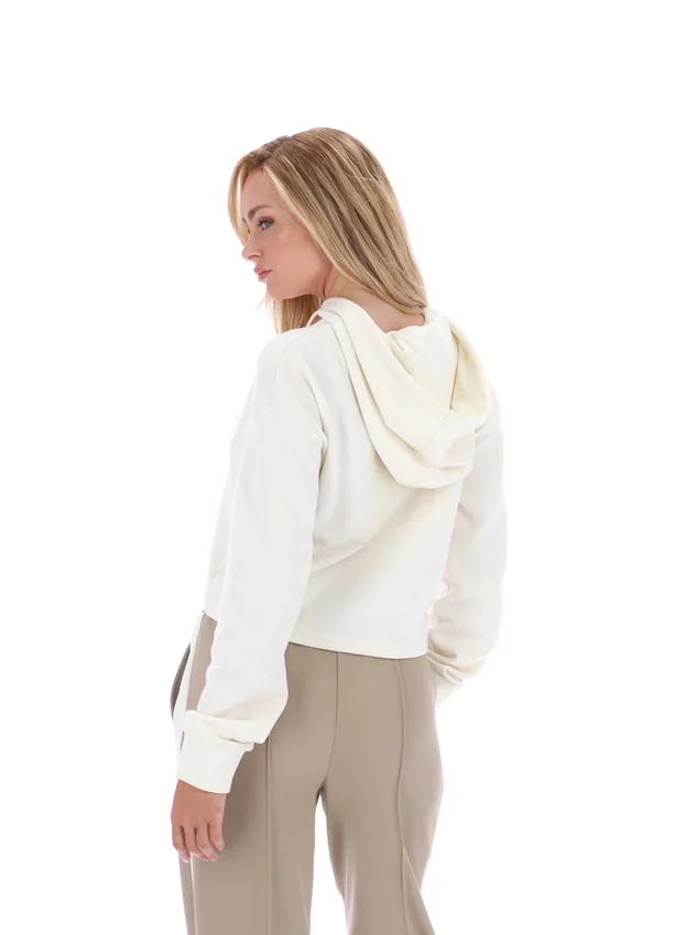 Sudadera con capucha y cremallera de 1/4 de Gardenia Fiorella