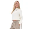 Sudadera con capucha y cremallera de 1/4 de Gardenia Fiorella