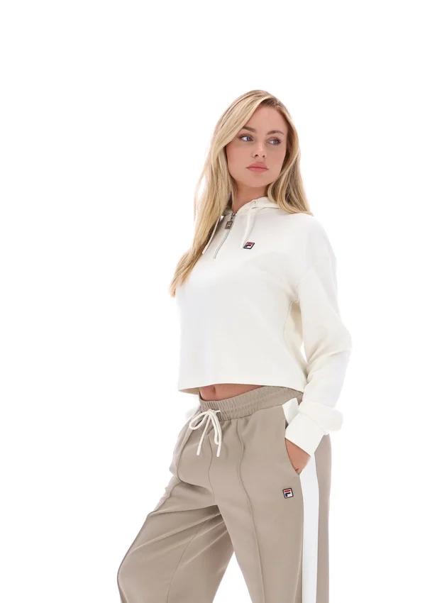 Sudadera con capucha y cremallera de 1/4 de Gardenia Fiorella
