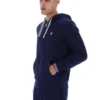 Sudadera con capucha y cremallera Tenconi de Fila en azul marino