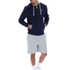 Sudadera con capucha y cremallera Tenconi de Fila en azul marino