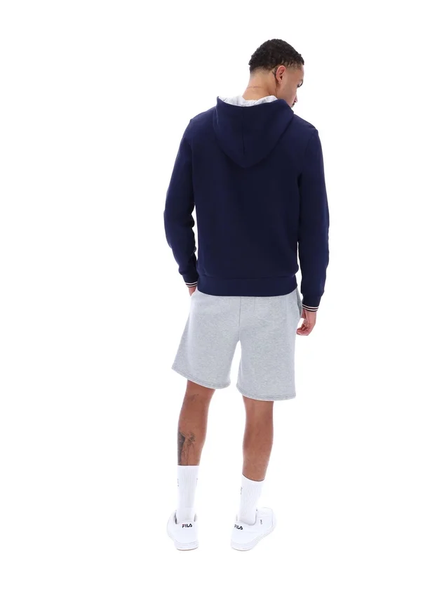 Sudadera con capucha y cremallera Tenconi de Fila en azul marino
