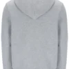 Sudadera con capucha y cremallera Tenconi en gris jaspeado