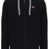 Sudadera con capucha y cremallera Tenconi negra