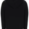 Sudadera con capucha y cremallera Tenconi negra