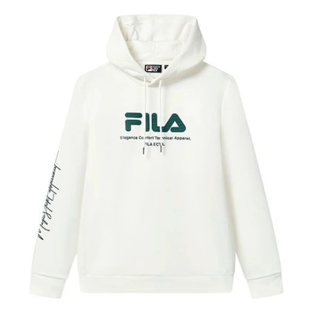 Sudadera con capucha y logotipo «Blanco Verde»