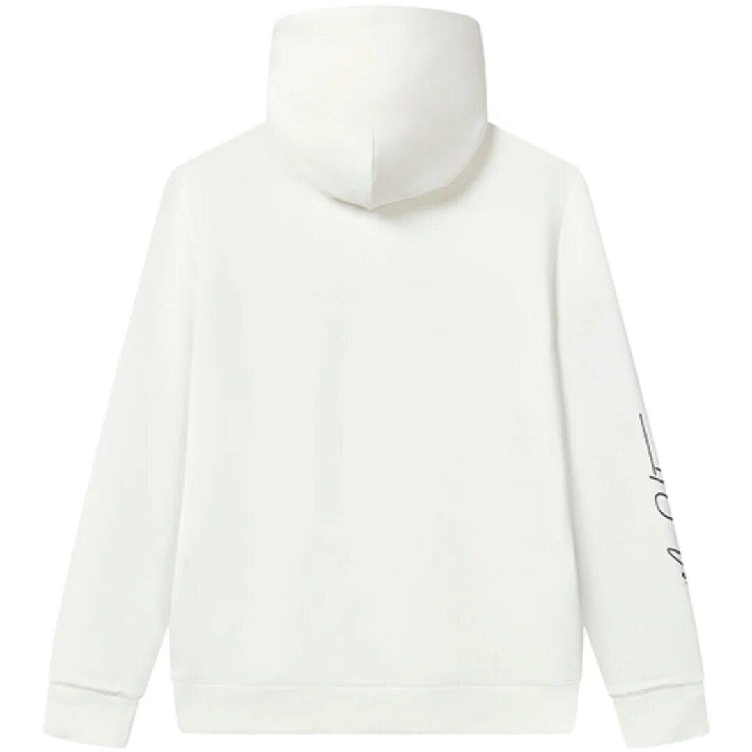 Sudadera con capucha y logotipo «Blanco Verde»