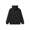 Sudadera con capucha y logotipo «Negro-Blanco»