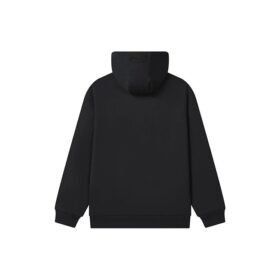 Sudadera con capucha y logotipo «Negro-Blanco»