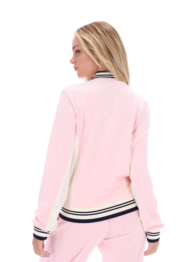 Sudadera con cremallera de béisbol Pinkaboo Jenesis