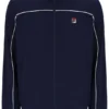 Sudadera con cuello ribeteado Federico de Fila en azul marino