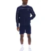 Sudadera con cuello ribeteado Federico de Fila en azul marino