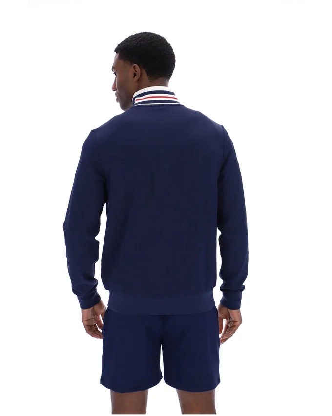 Sudadera con cuello ribeteado Federico de Fila en azul marino
