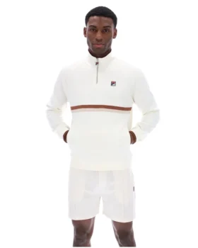 Sudadera con cuello y cremallera de 1/4 de largo Gardenia Rolando