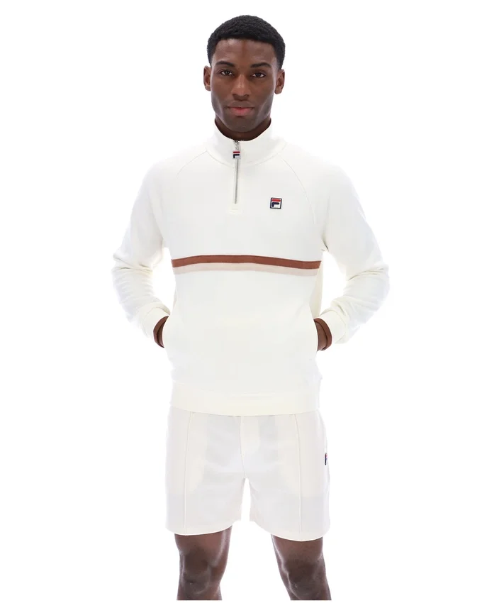Sudadera con cuello y cremallera de 1/4 de largo Gardenia Rolando