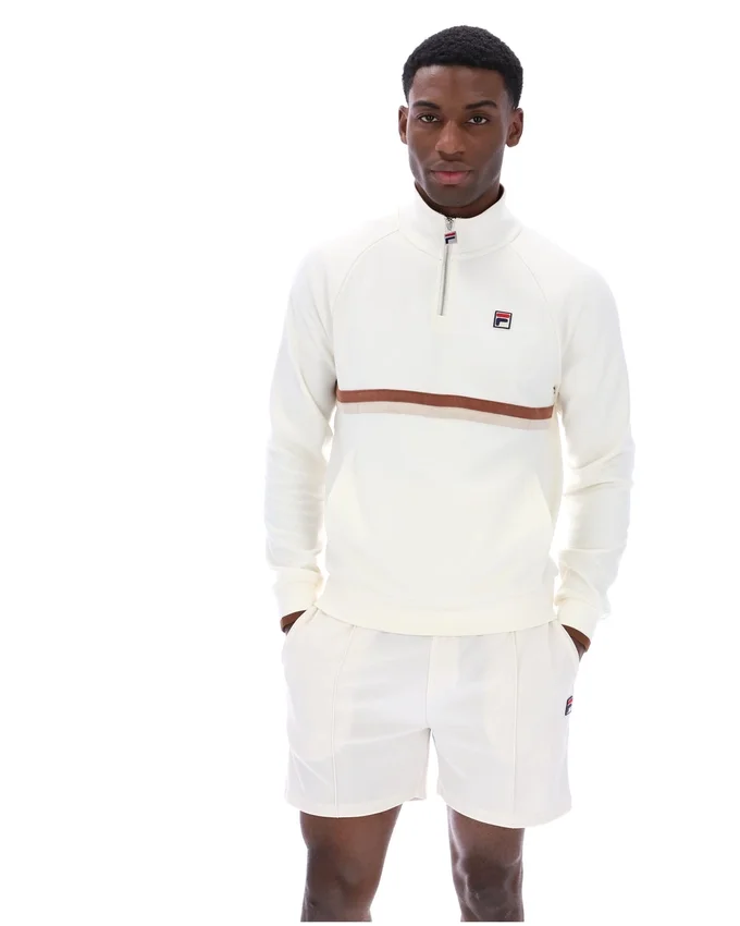 Sudadera con cuello y cremallera de 1/4 de largo Gardenia Rolando