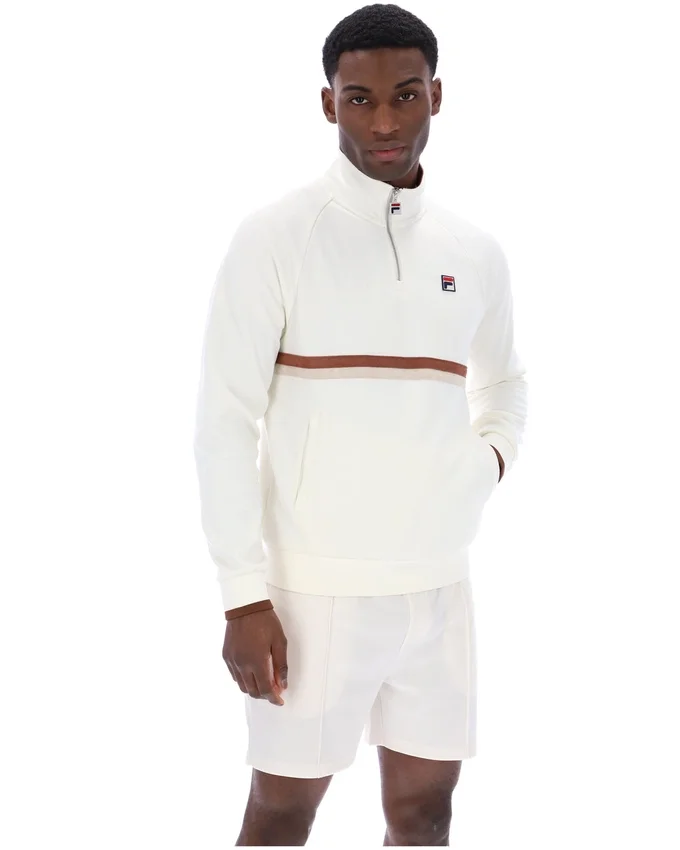 Sudadera con cuello y cremallera de 1/4 de largo Gardenia Rolando