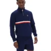 Sudadera con cuello y cremallera de 1/4 Rolando de Fila en azul marino
