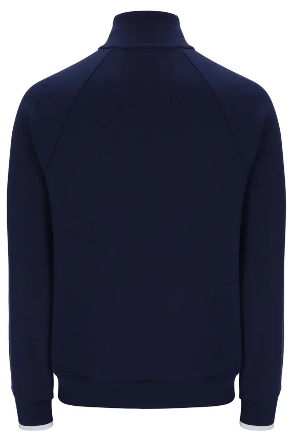 Sudadera con cuello y cremallera de 1/4 Rolando de Fila en azul marino