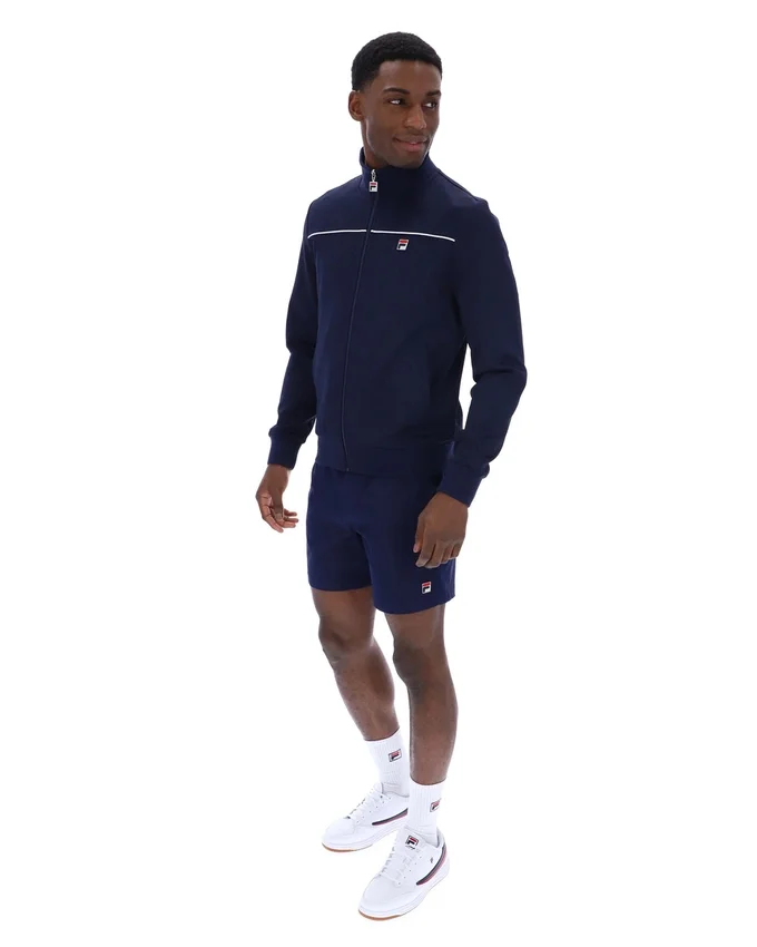 Sudadera con monograma Gennaro 1911 de Fila en azul marino