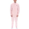 Sudadera con ribetes contrastantes Armando en rosa pálido
