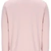 Sudadera con ribetes contrastantes Armando en rosa pálido